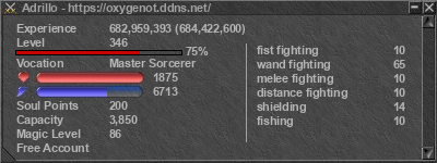 Signature for player Adrillo