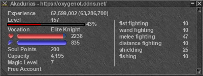 Signature for player Akadurias