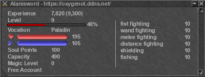 Signature for player Alanisword