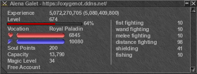 Signature for player Alena Galet