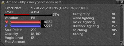 Signature for player Arcano