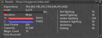 Signature for player Baazle