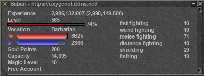 Signature for player Baban