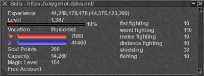 Signature for player Ballz