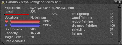 Signature for player Bandito