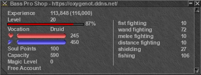 Signature for player Bass Pro Shop