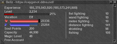 Signature for player Bellz