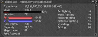 Signature for player Bepsi Max