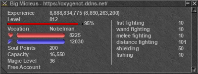 Signature for player Big Micleus