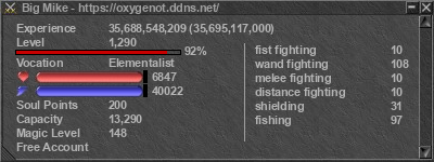 Signature for player Big Mike