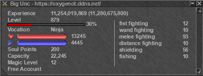 Signature for player Big Unc