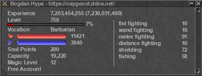 Signature for player Bogdan Hype