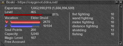 Signature for player Boski