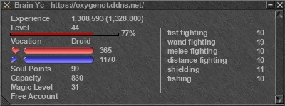 Signature for player Brain Yc