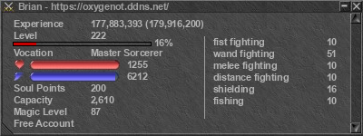 Signature for player Brian