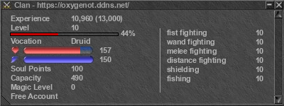 Signature for player Clan