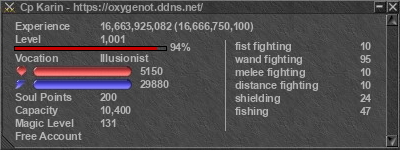 Signature for player Cp Karin