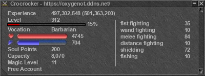 Signature for player Crocrocker