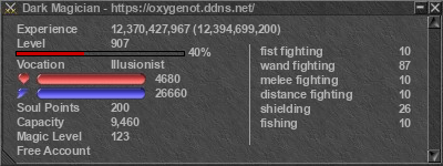 Signature for player Dark Magician