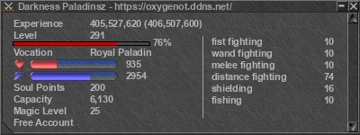 Signature for player Darkness Paladinsz