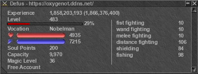 Signature for player Defus