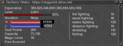 Signature for player Deriheru Otaku