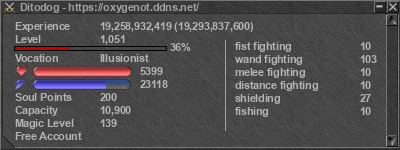 Signature for player Ditodog