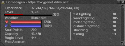 Signature for player Domedagen