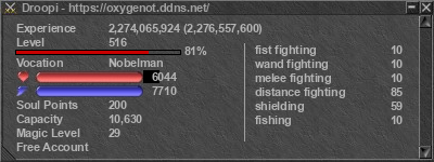 Signature for player Droopi