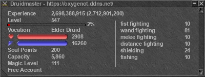 Signature for player Druidmaster