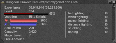 Signature for player Dungeon Crawler Carl