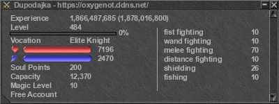 Signature for player Dupodajka