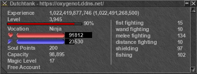 Signature for player Dutchtank