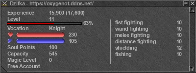 Signature for player Dzifka