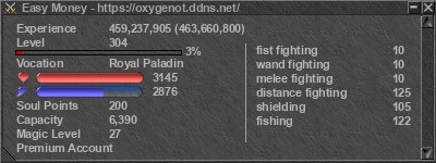 Signature for player Easy Money