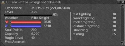 Signature for player El Tank