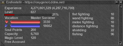 Signature for player Erefestellr