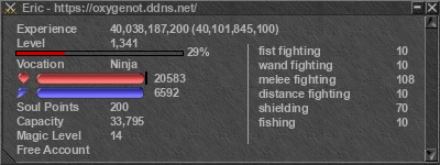 Signature for player Eric