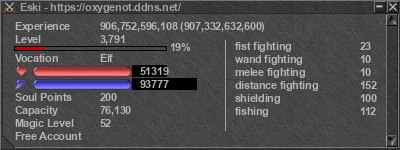 Signature for player Eski