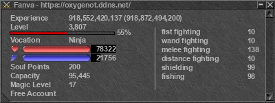 Signature for player Fanva