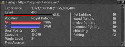 Signature for player Farlig