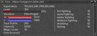 Signature for player Fera