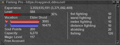 Signature for player Fishing Pro