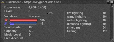 Signature for player Fiskehoran