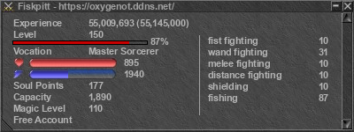 Signature for player Fiskpitt