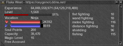 Signature for player Flaka West