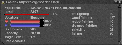 Signature for player Foalan