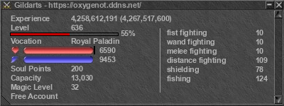 Signature for player Gildarts