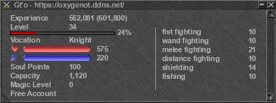 Signature for player Gt'o