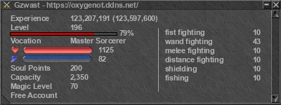 Signature for player Gzwast